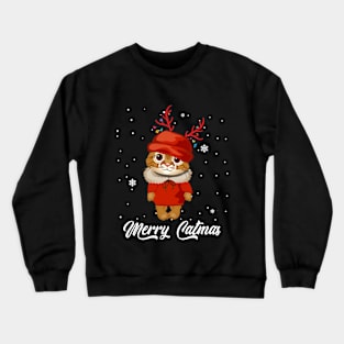 Merry Catmas T-Shirt Meowvy Christmas Crewneck Sweatshirt